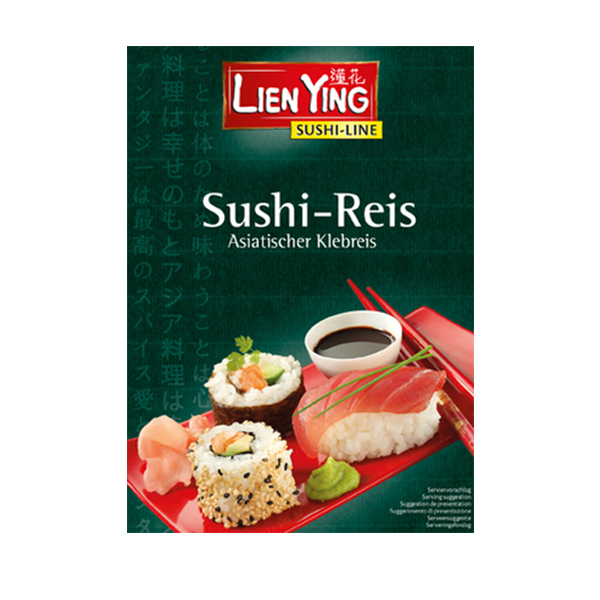 Orez pentru sushi Lien Ying - 250 g imagine produs 2021 Lien Ying